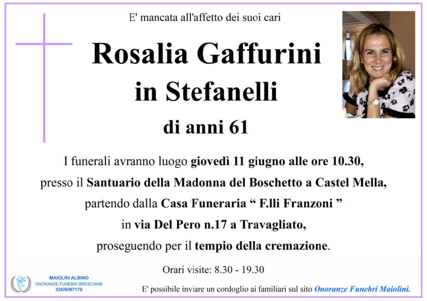 Maiolini Gaffurini Rosalia jpg